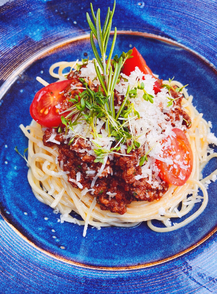 Spaghetti Bolognese von der H&A Tagesbar